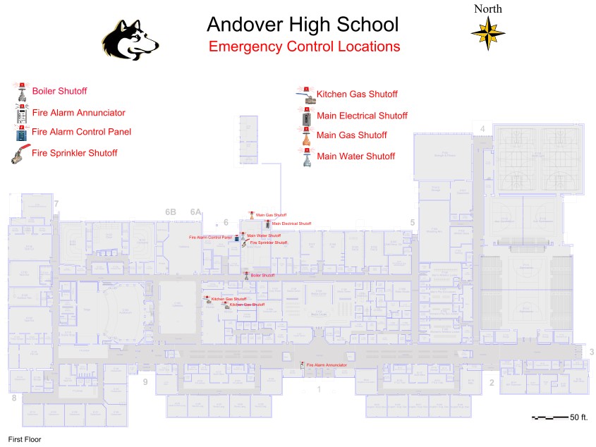 Emergency Direction Types MAPS - Facility Manager Pro