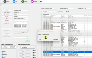 Merge Schedulable Items